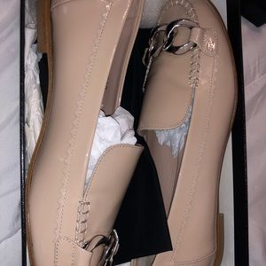 CHANEL Shoes - Chanel patent leather chain loafers CHANEL Shoes - Chanel patent leather chain loafers